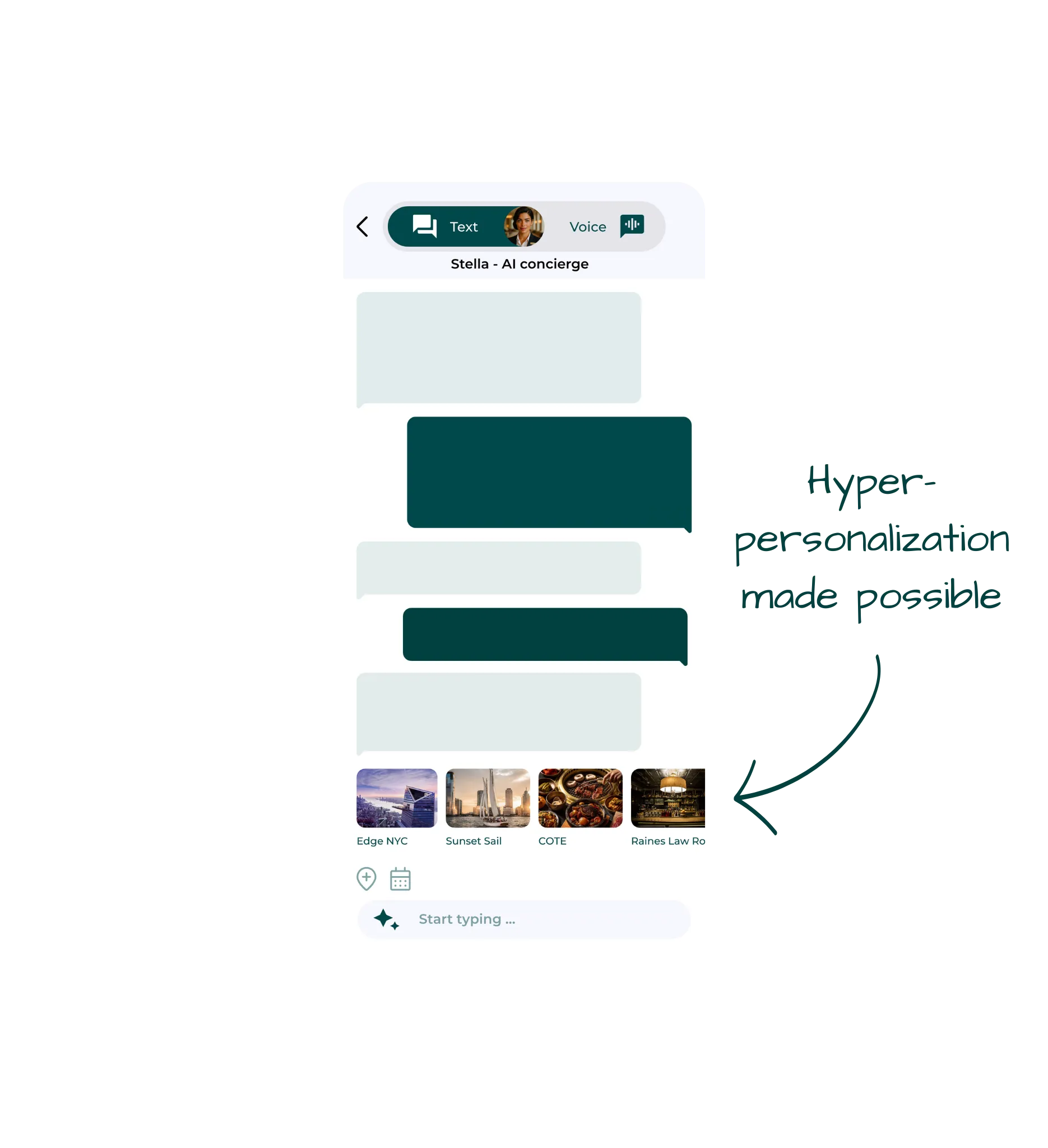 AI Concierge platform mobile